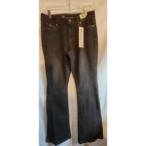 No Boundaries Mid Rise Black Bootcut Jeans Size 6